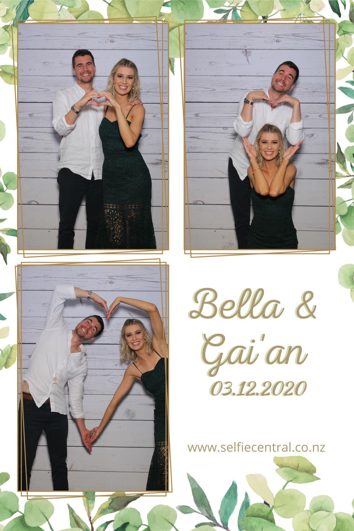 Bella & Gai'an's wedding | View more photos from the event at gallery.photobooth.co.nz/u/SelfieCentral/Bella-Gaians-wedding